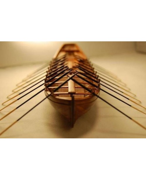 Le requin Longboat Life Boat  Scale 1/48 L 242MM 9...