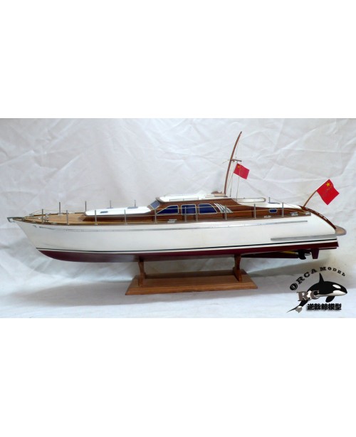 Simulation runabout high speed runabout boat model...